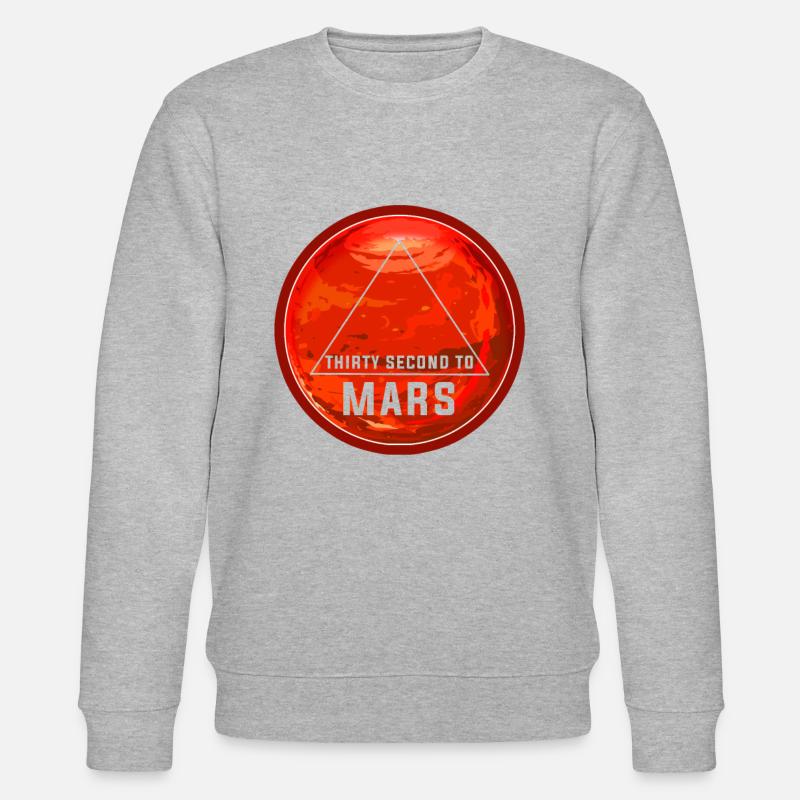 Thirty second to mars - Stanley/Stella Unisex Bio-Sweatshirt CHANGER  - Grau meliert