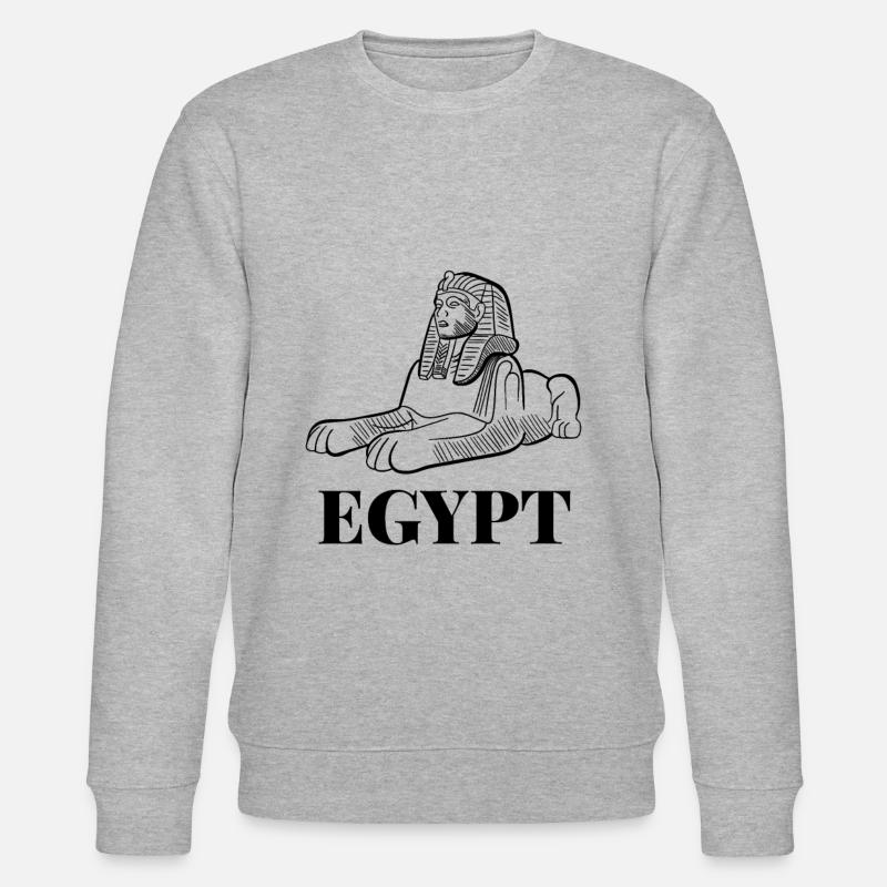 Sphinx Egypte - Sweat bio CHANGER Stanley/Stella Unisexe - gris chiné