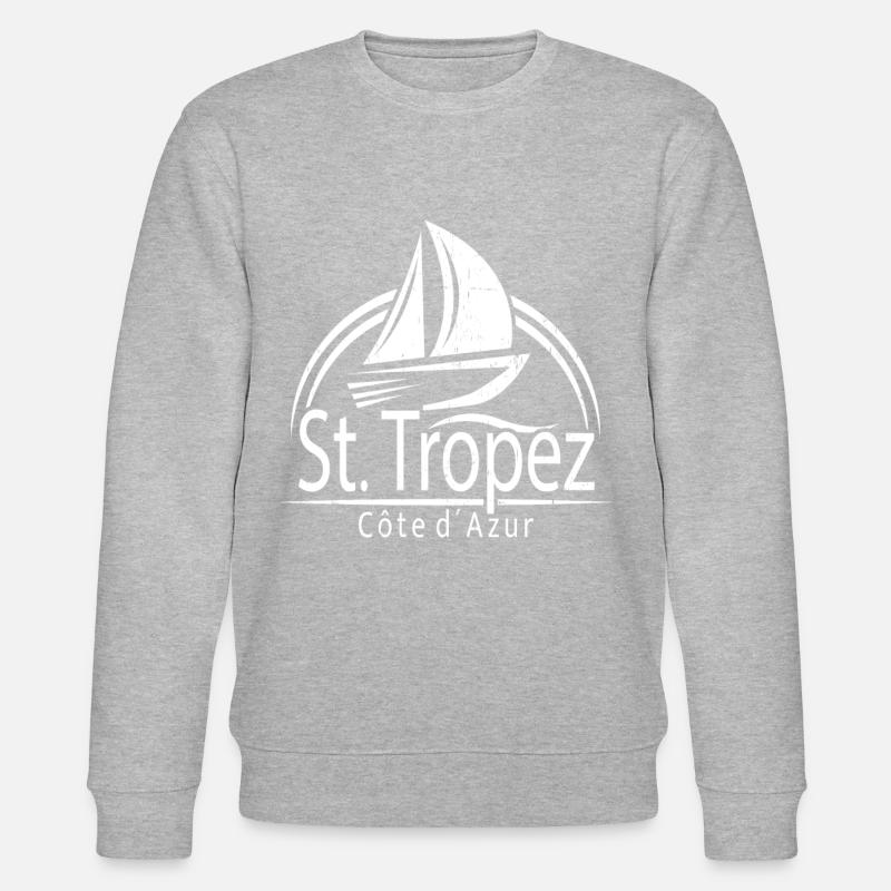 Voile à Saint-Tropez - Sweat bio CHANGER Stanley/Stella Unisexe - gris chiné