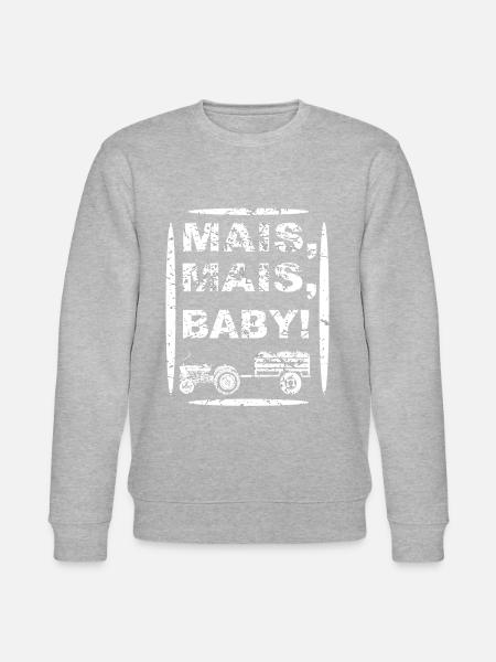 Mais Mais Baby - Stanley/Stella Unisex Bio-Sweatshirt CHANGER - Grau meliert