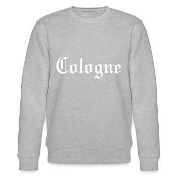 Cologne Cologne Ultras lettering Südkurve 1948 - Stanley/Stella CHANGER Unisex Organic Sweatshirt - heather grey - Front - Nik (191cm) & Marisol (170cm)