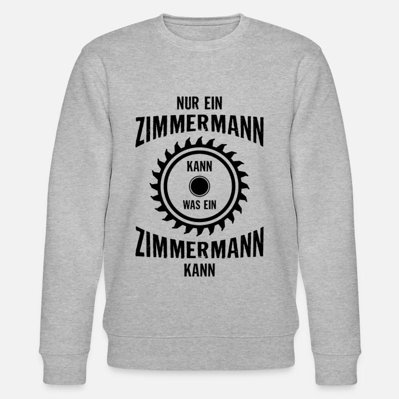 Zimmermann - Stanley/Stella Unisex Bio-Sweatshirt CHANGER  - Grau meliert