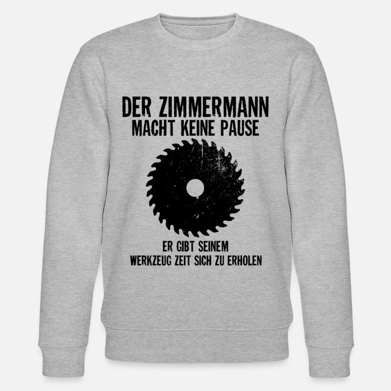 Zimmerer - Stanley/Stella Unisex Bio-Sweatshirt CHANGER  - Grau meliert