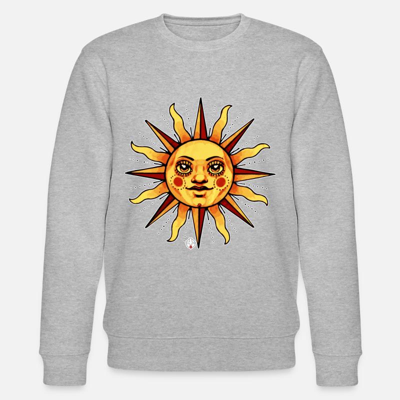 soleil - Sweat bio CHANGER Stanley/Stella Unisexe - gris chiné