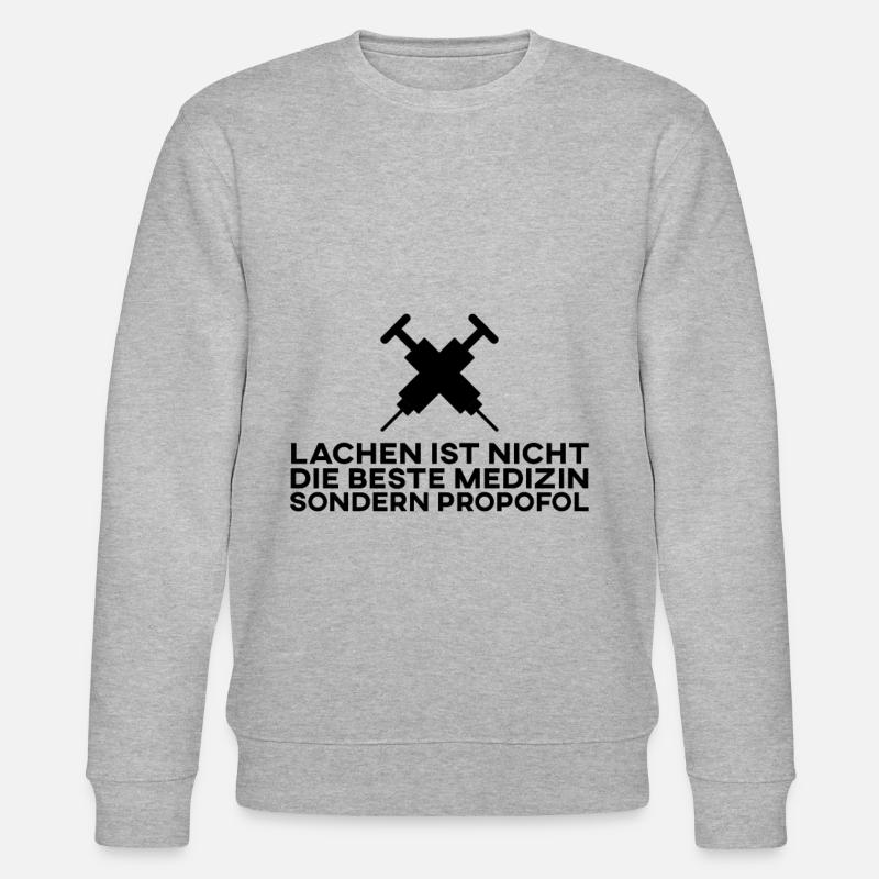 Altenpflegerin Geschenk - Stanley/Stella Unisex Bio-Sweatshirt CHANGER  - Grau meliert