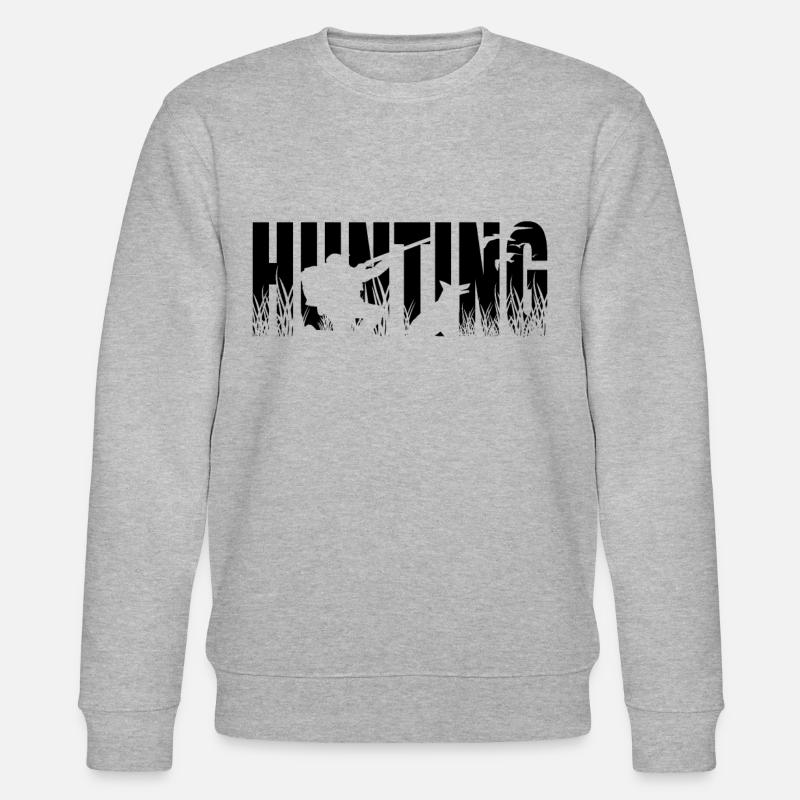 Jagen I Jäger - Stanley/Stella Unisex Bio-Sweatshirt CHANGER - Grau meliert