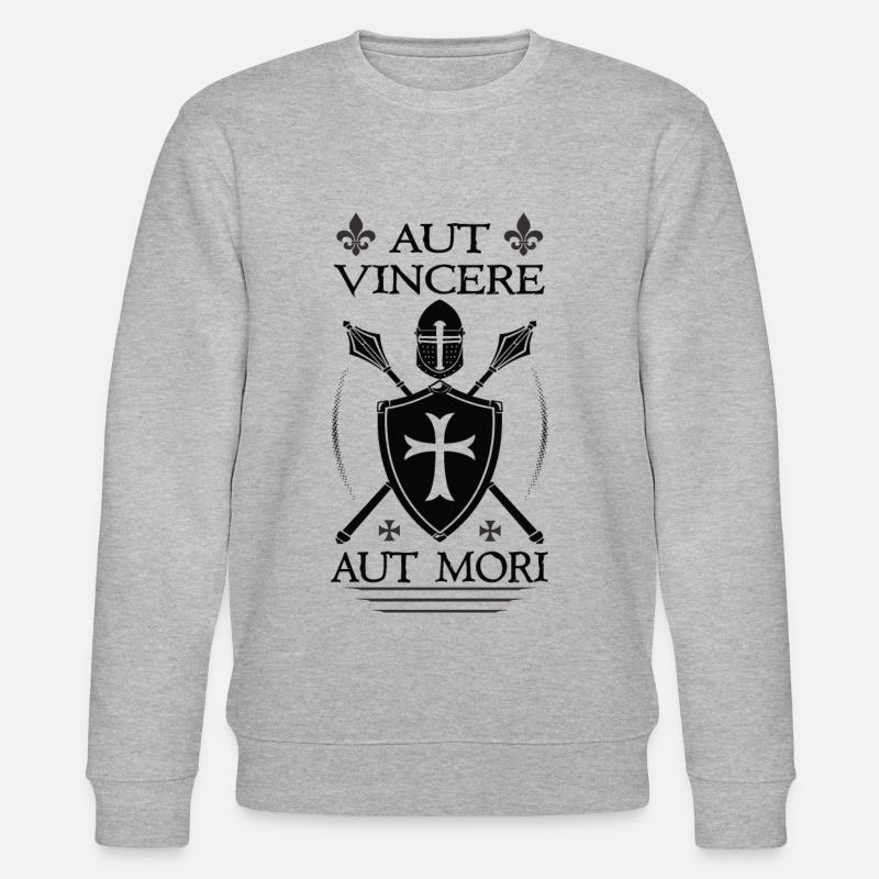 Templerhelm - Stanley/Stella Unisex Bio-Sweatshirt CHANGER  - Grau meliert