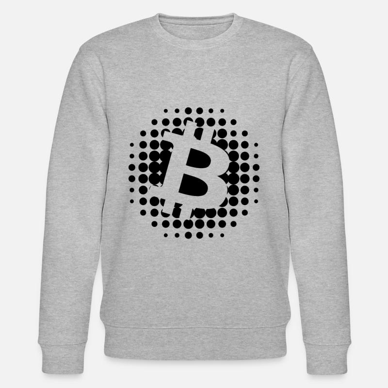 Crypto-monnaies Bitcoin - Acheter Bitcoin - Sweat bio CHANGER Stanley/Stella Unisexe - gris chiné