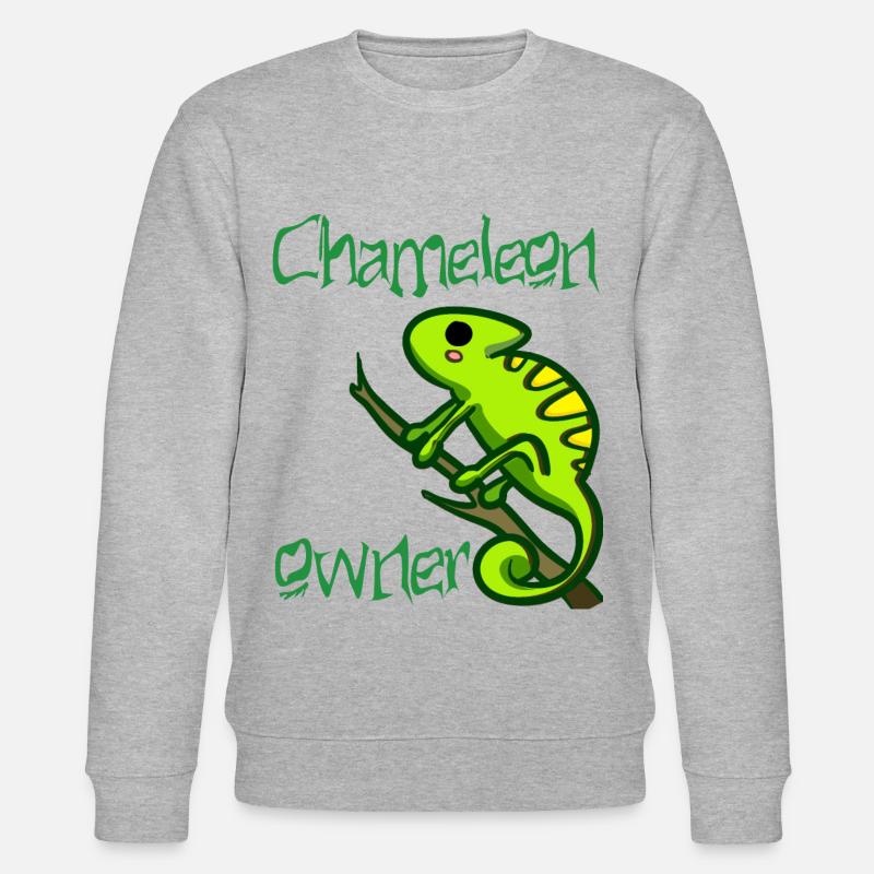 chameleon owner - Stanley/Stella Unisex Bio-Sweatshirt CHANGER  - Grau meliert
