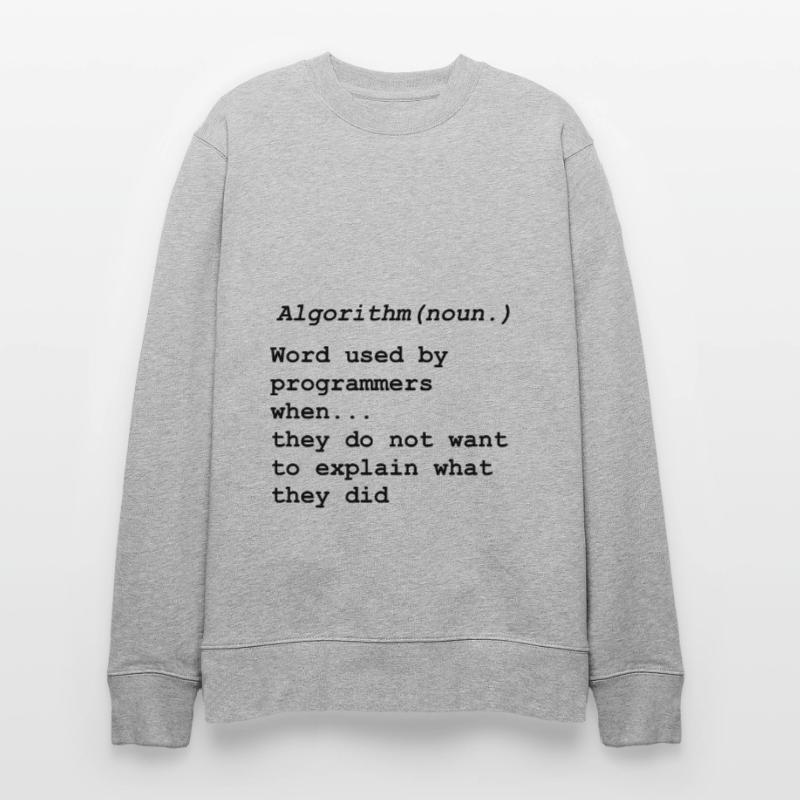 Programming Programmierer Informatiker Informatik Stanley/Stella Unisex Bio-Sweatshirt CHANGER 