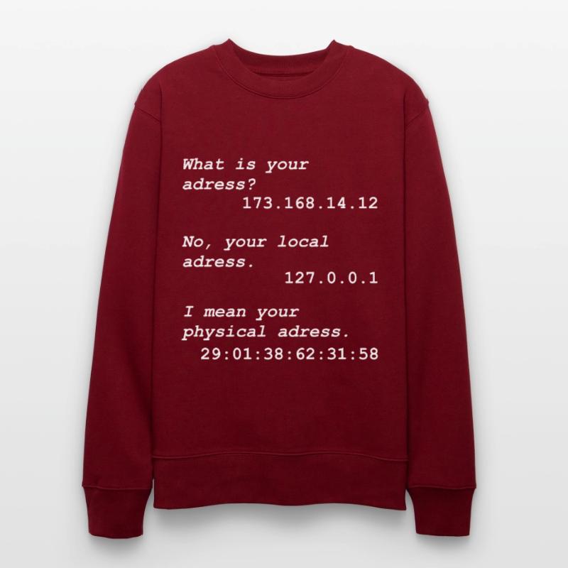Programming programmer computer scientist computer science Stanley/Stella CHANGER Unisex Organic Sweatshirt