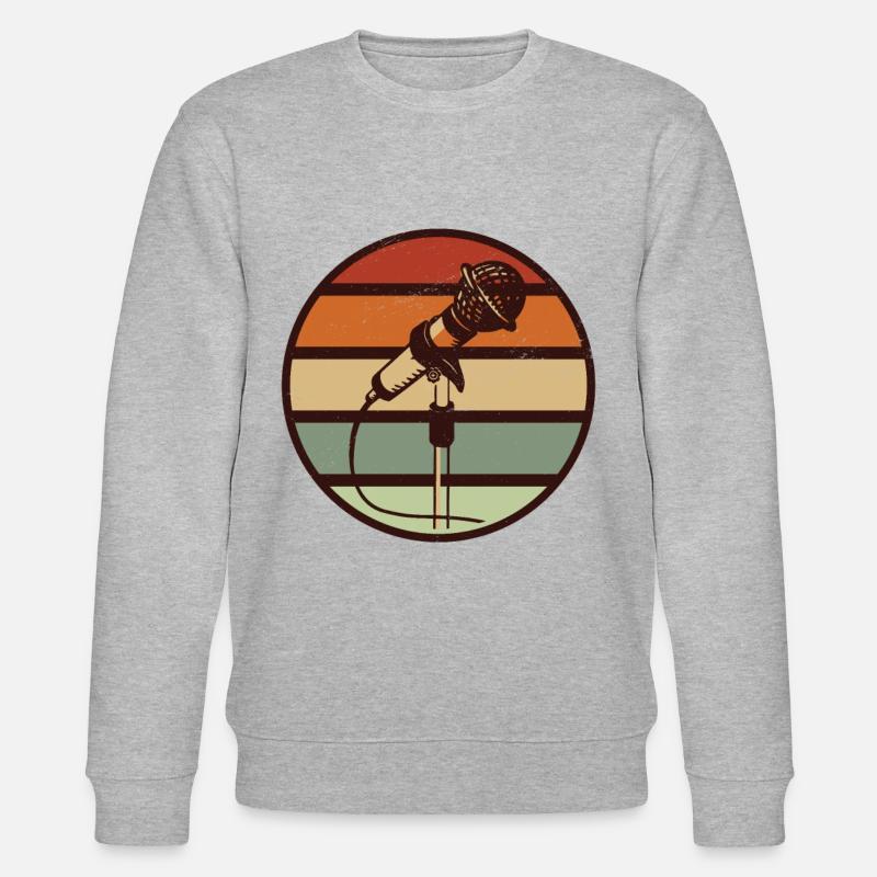Sänger - Stanley/Stella Unisex Bio-Sweatshirt CHANGER  - Grau meliert