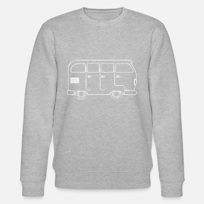 Hippie Van - Sweat bio CHANGER Stanley/Stella Unisexe - gris chiné