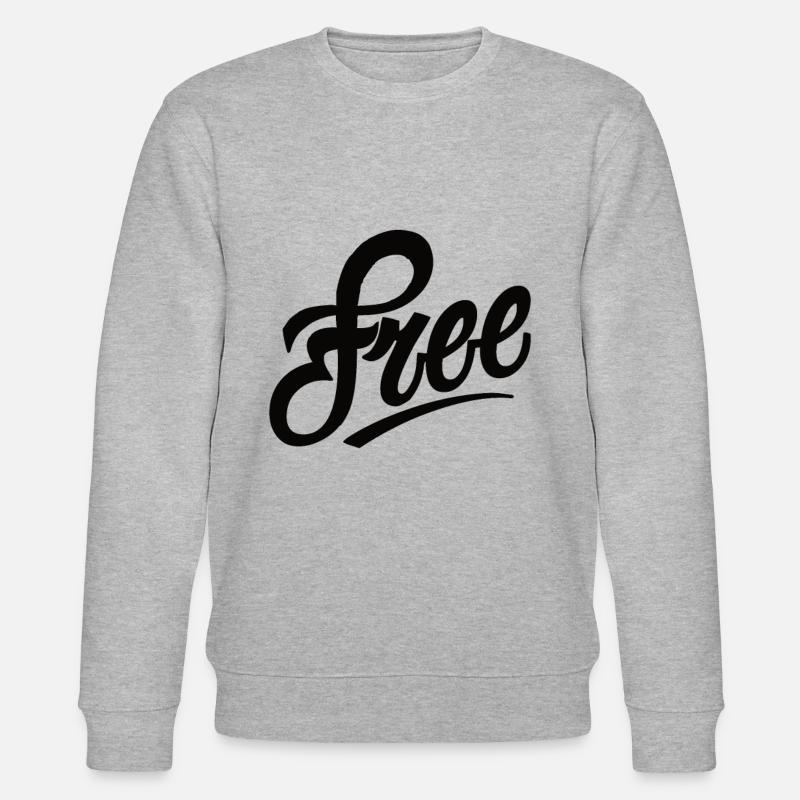 Free - Stanley/Stella Unisex Bio-Sweatshirt CHANGER  - Grau meliert