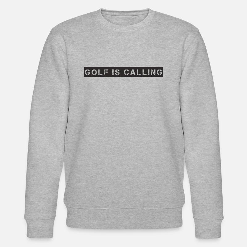 Golf - Golf is Calling - Stanley/Stella CHANGER Unisex Organic Sweatshirt - heather grey