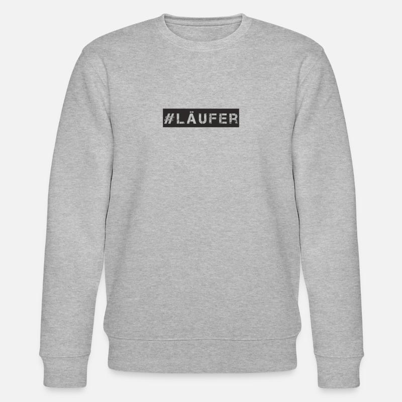 Laufen - #läufer - Stanley/Stella Unisex Bio-Sweatshirt CHANGER - Grau meliert