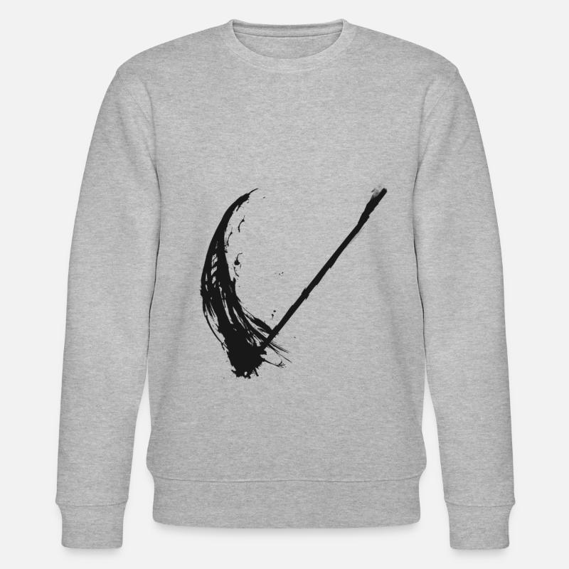 Sichel Schwarz - Stanley/Stella Unisex Bio-Sweatshirt CHANGER  - Grau meliert