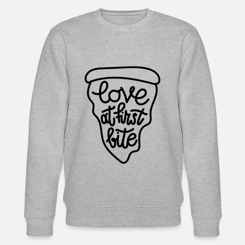 Pizza - Sweat bio CHANGER Stanley/Stella Unisexe - gris chiné