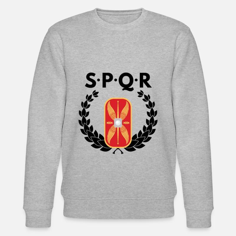 Römisches Reich - Stanley/Stella Unisex Bio-Sweatshirt CHANGER  - Grau meliert