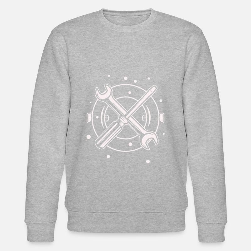 Tool - Screwdriver Screwdriver Hobbyist - Stanley/Stella CHANGER Unisex Organic Sweatshirt - heather grey