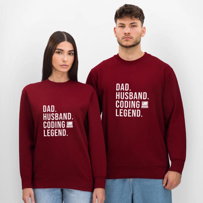 Coding Programmer Coder Software Developer Stanley/Stella CHANGER Unisex Organic Sweatshirt