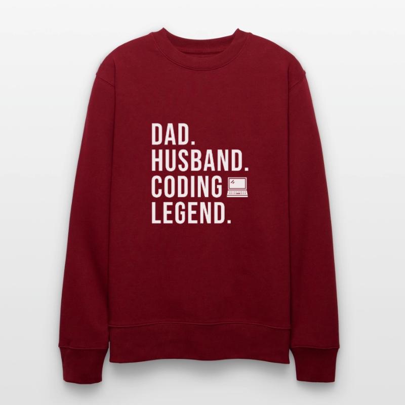 Coding Programmer Coder Software Developer Stanley/Stella CHANGER Unisex Organic Sweatshirt