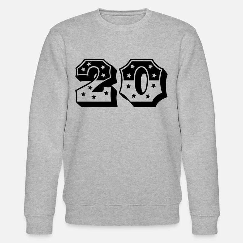 20 - Stanley/Stella Unisex Bio-Sweatshirt CHANGER  - Grau meliert