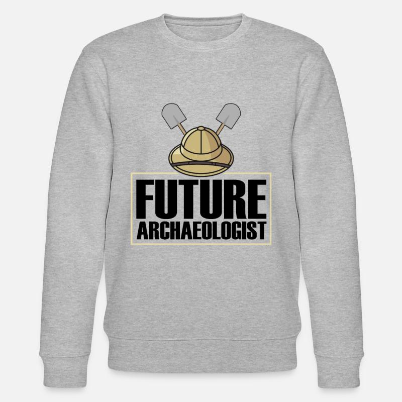 Futur artefact d’étudiant archéologue - Sweat bio CHANGER Stanley/Stella Unisexe - gris chiné