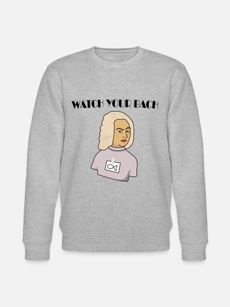 Watch your Bach - Stanley/Stella CHANGER Unisex Organic Sweatshirt - heather grey