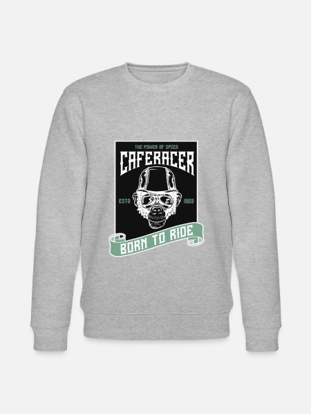 Bikers, motorcyclists - Stanley/Stella CHANGER Unisex Organic Sweatshirt - heather grey