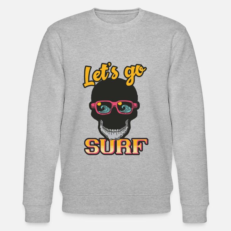 Surf - Sweat bio CHANGER Stanley/Stella Unisexe - gris chiné