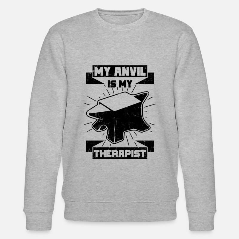 forgeron - Sweat bio CHANGER Stanley/Stella Unisexe - gris chiné