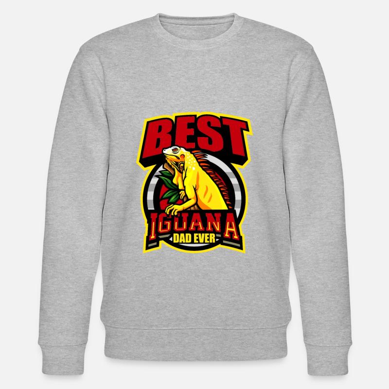 Leguan - Stanley/Stella Unisex Bio-Sweatshirt CHANGER  - Grau meliert