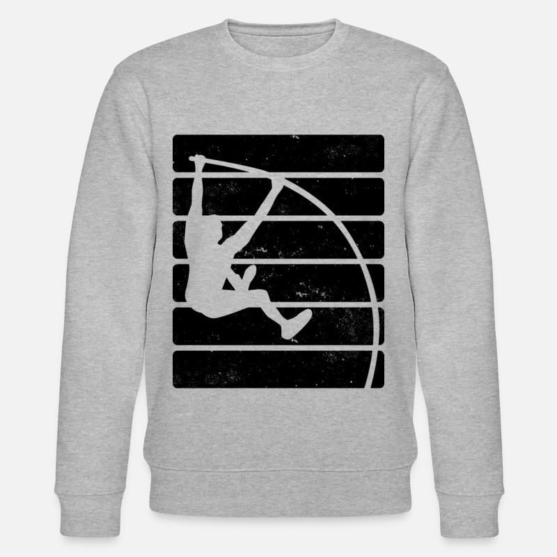 Stabhochsprung - Stanley/Stella Unisex Bio-Sweatshirt CHANGER  - Grau meliert