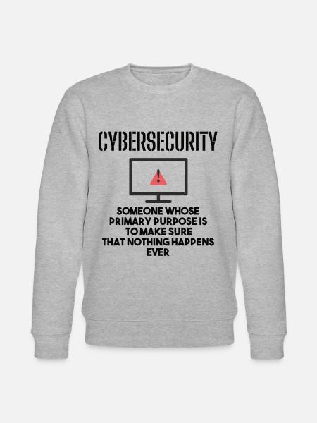 Cybersecurity - IT Security Computer Scientists - Stanley/Stella CHANGER Unisex Organic Sweatshirt - heather grey