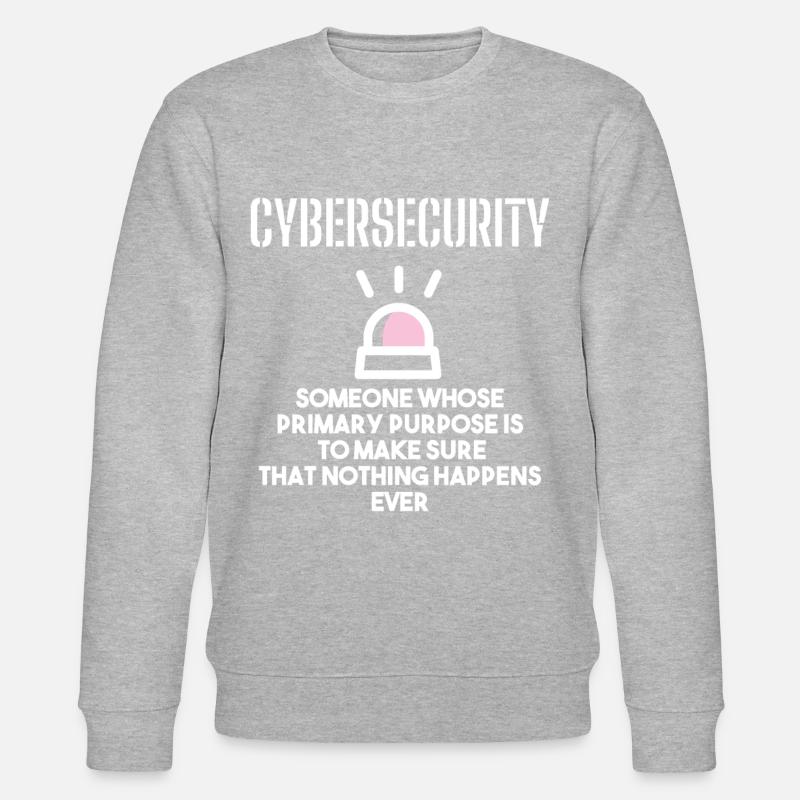 Cybersecurity - IT Security Computer Scientists - Stanley/Stella CHANGER Unisex Organic Sweatshirt - heather grey