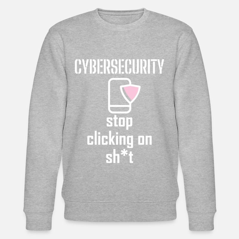 Cybersecurity - IT Security Computer Scientists - Stanley/Stella CHANGER Unisex Organic Sweatshirt - heather grey