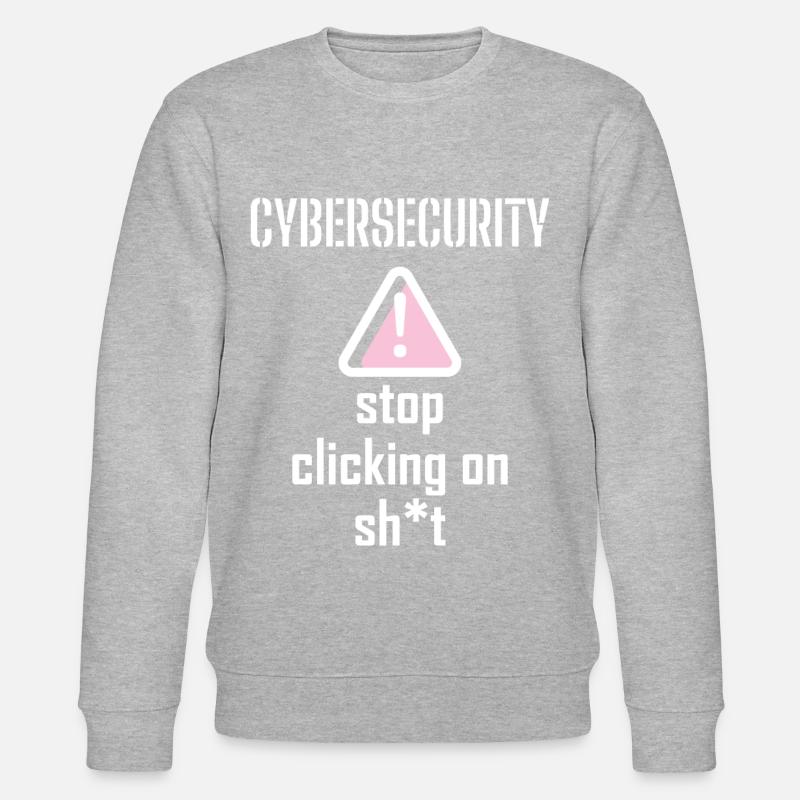 Cybersecurity - IT Security Computer Scientists - Stanley/Stella CHANGER Unisex Organic Sweatshirt - heather grey