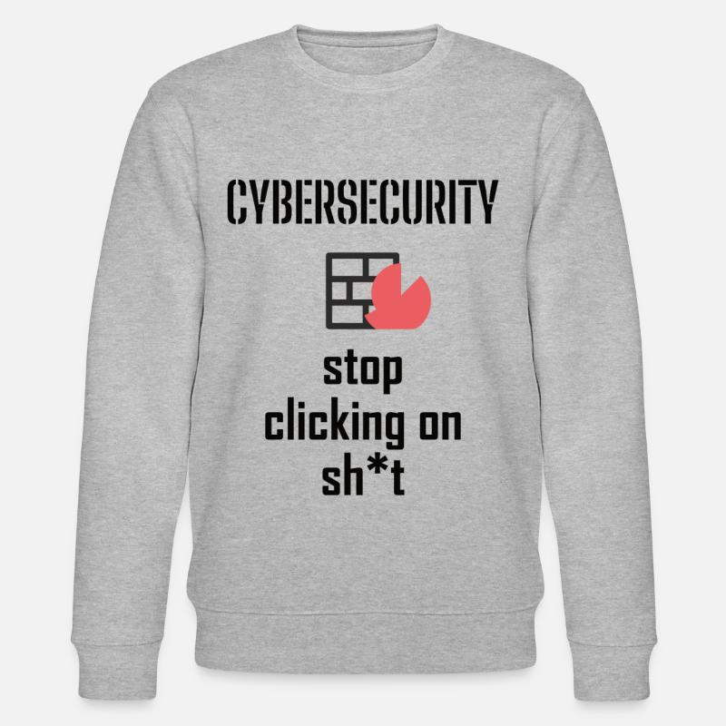Cybersecurity - IT Security Computer Scientists - Stanley/Stella CHANGER Unisex Organic Sweatshirt - heather grey