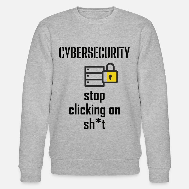 Cybersecurity - IT Security Computer Scientists - Stanley/Stella CHANGER Unisex Organic Sweatshirt - heather grey