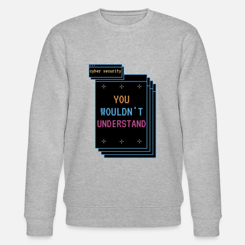 Cybersecurity - IT Security Computer Scientist - Stanley/Stella CHANGER Unisex Organic Sweatshirt - heather grey