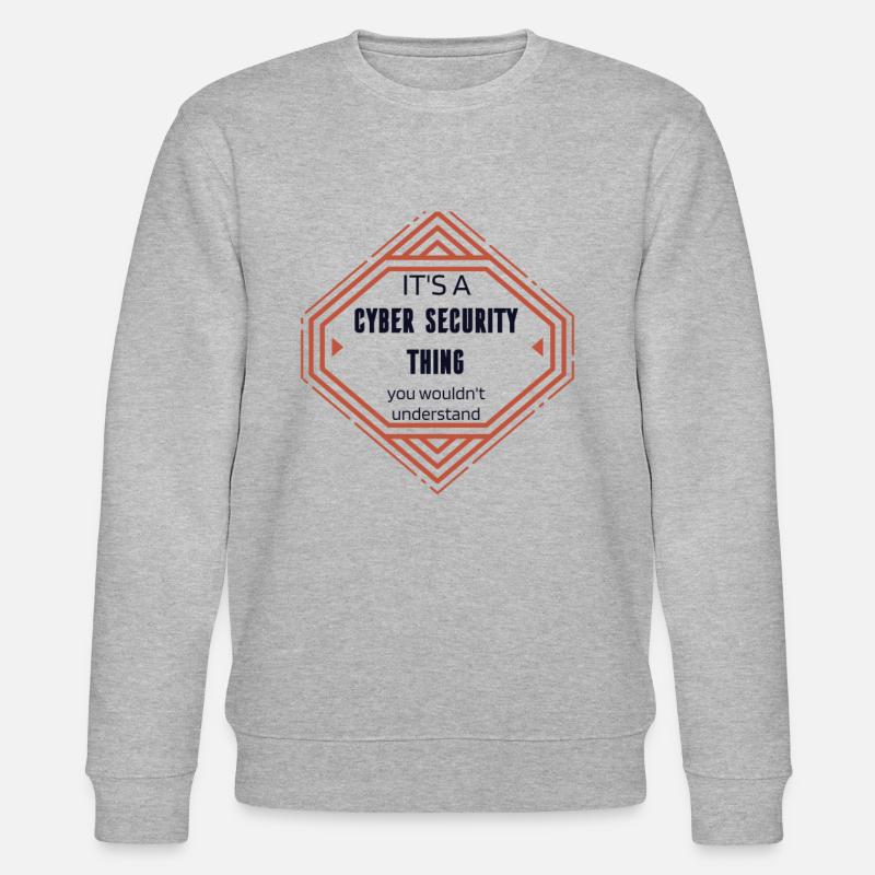Cybersecurity - IT Security Computer Scientist - Stanley/Stella CHANGER Unisex Organic Sweatshirt - heather grey