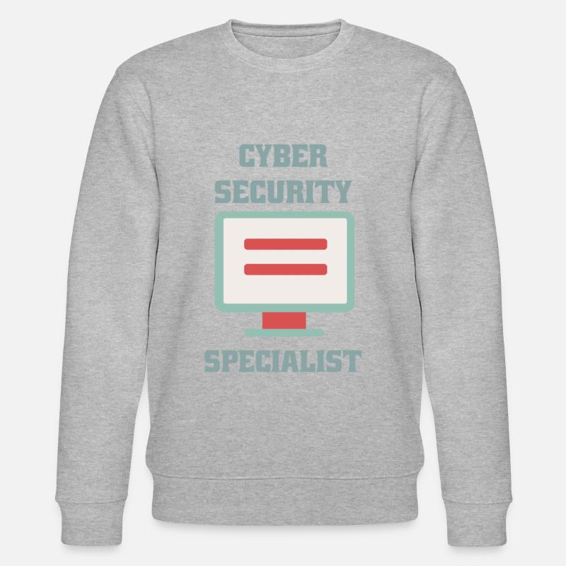 Cybersecurity - IT Security Computer Scientist - Stanley/Stella CHANGER Unisex Organic Sweatshirt - heather grey