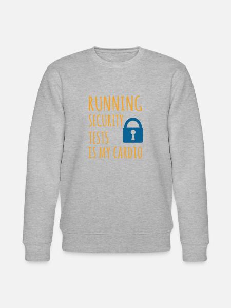 Cybersecurity - IT-Sicherheit Informatiker - Stanley/Stella Unisex Bio-Sweatshirt CHANGER  - Grau meliert