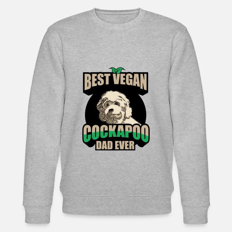 Cockapoo - Stanley/Stella Unisex Bio-Sweatshirt CHANGER  - Grau meliert