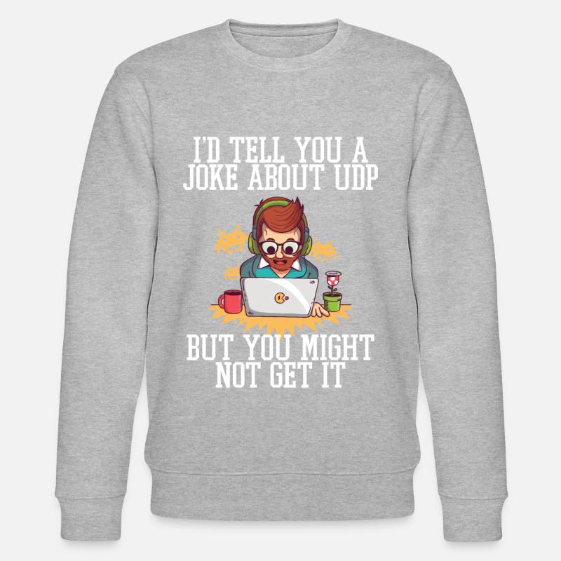 Cybersecurity - IT Security Computer Scientist - Stanley/Stella CHANGER Unisex Organic Sweatshirt - heather grey