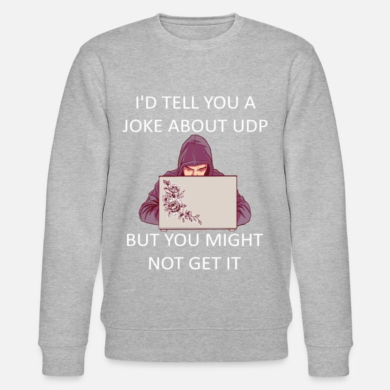 Cybersecurity - IT Security Computer Scientist - Stanley/Stella CHANGER Unisex Organic Sweatshirt - heather grey