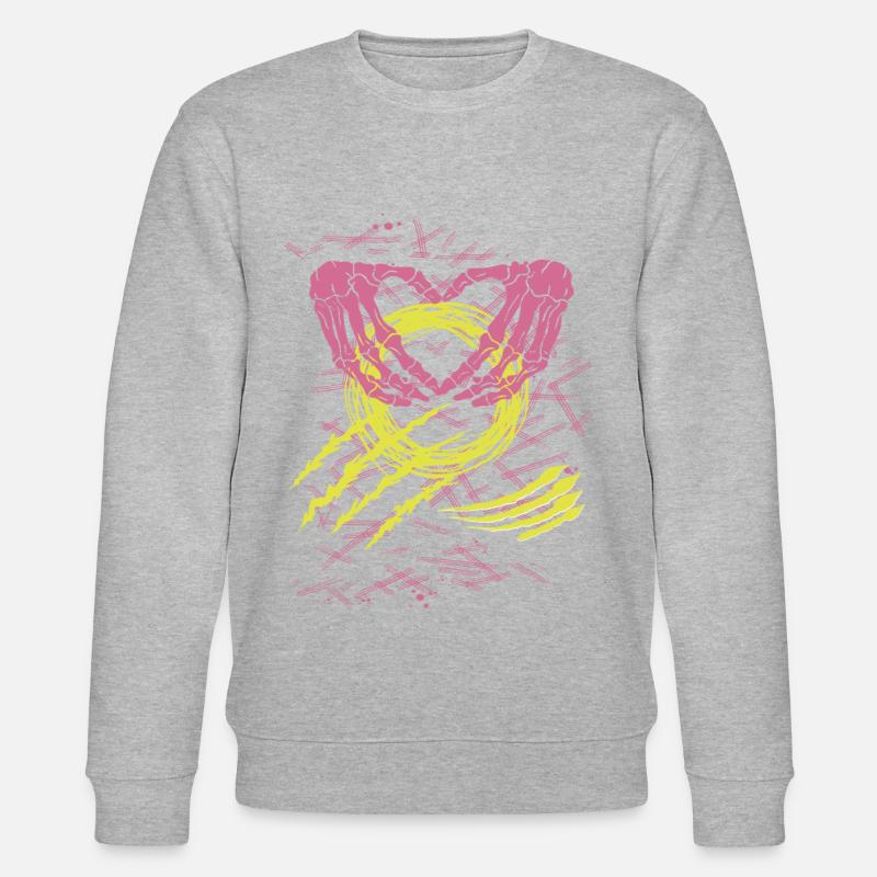 My Design - Stanley/Stella Unisex Bio-Sweatshirt CHANGER  - Grau meliert