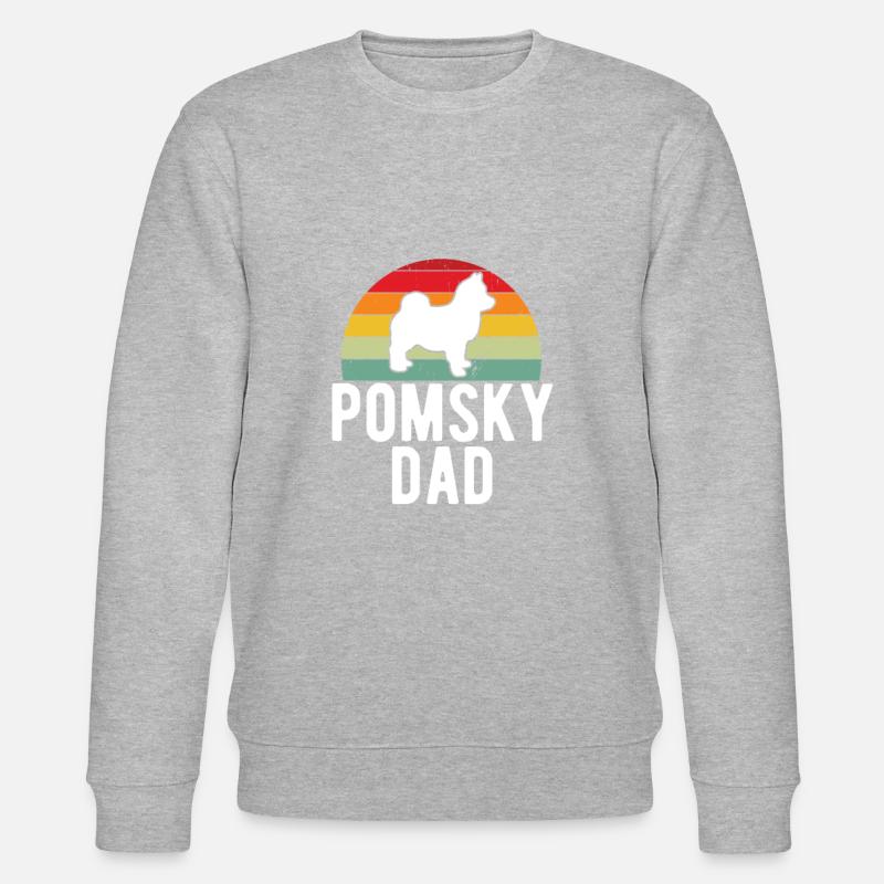 Pomsky - Stanley/Stella CHANGER Unisex Organic Sweatshirt - heather grey