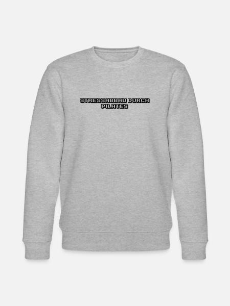 Pilates - Stressabbau durch Pilates - Stanley/Stella Unisex Bio-Sweatshirt CHANGER - Grau meliert